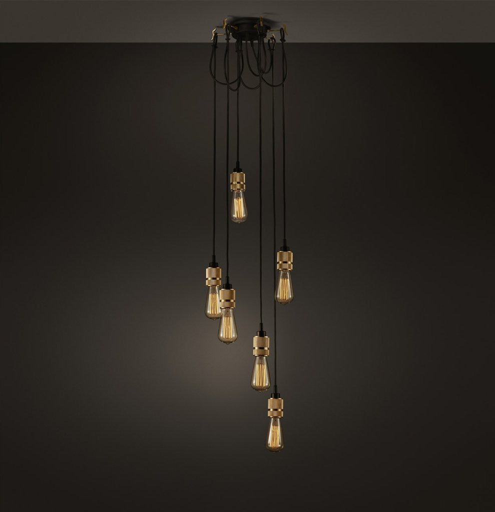 Gold Brass Pendant Light - Catalogue.com.sg