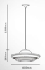 HOLTON UFO Pendant Light (Pre-order) - Catalogue.com.sg