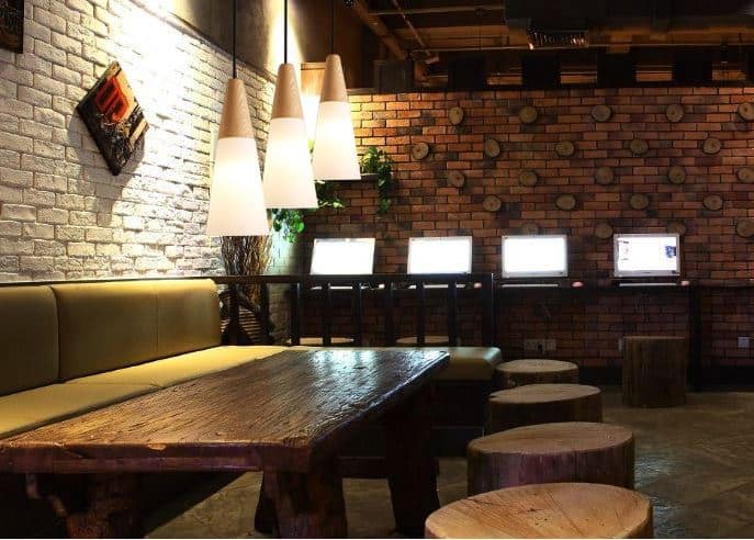 Edeet Half Wood Hang Lamp