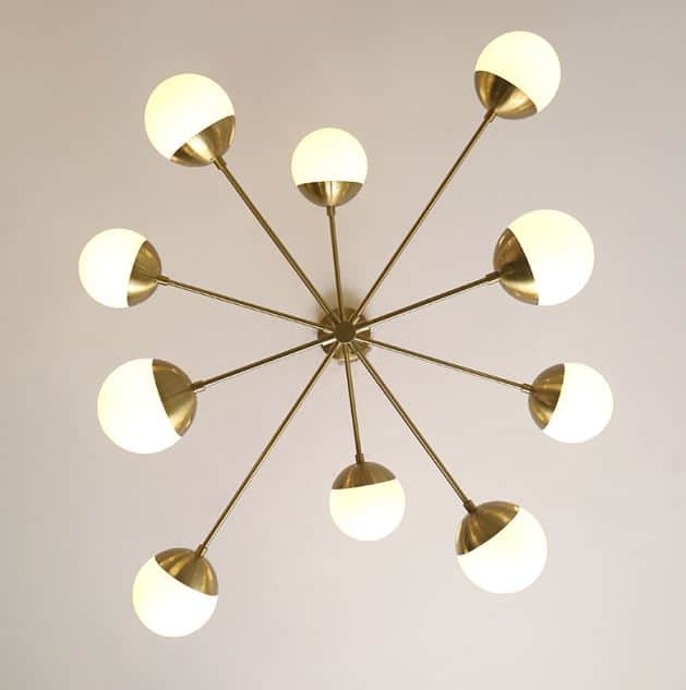 Heermaen Grand Ball Sticks Hanging Lamp