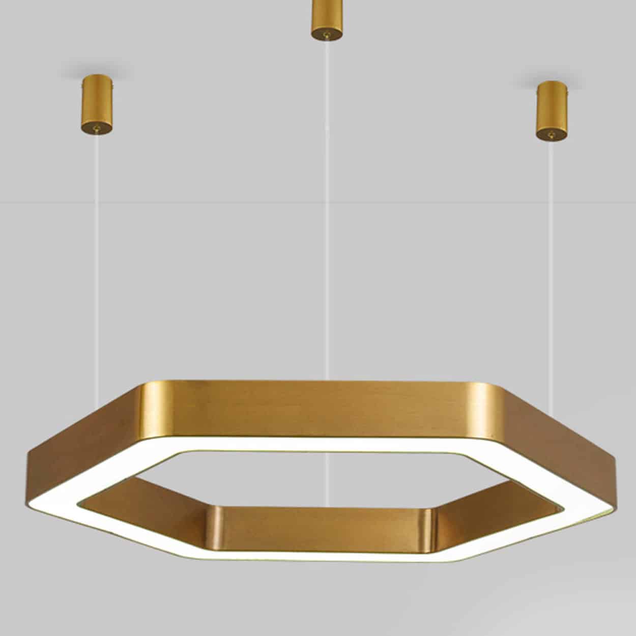 Hexanuu Hexagonal Ring Pendant Lamp