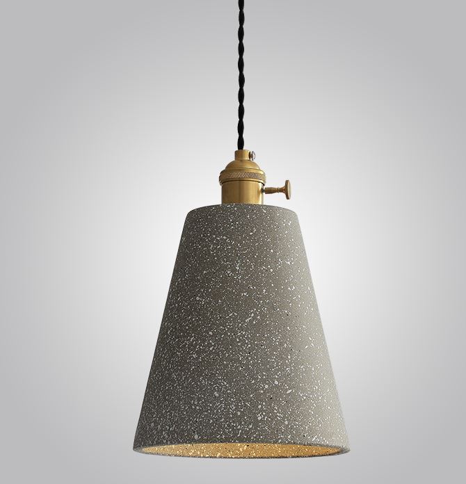 Hilka European Style Cement and Terrazzo Series Pendant Lamp