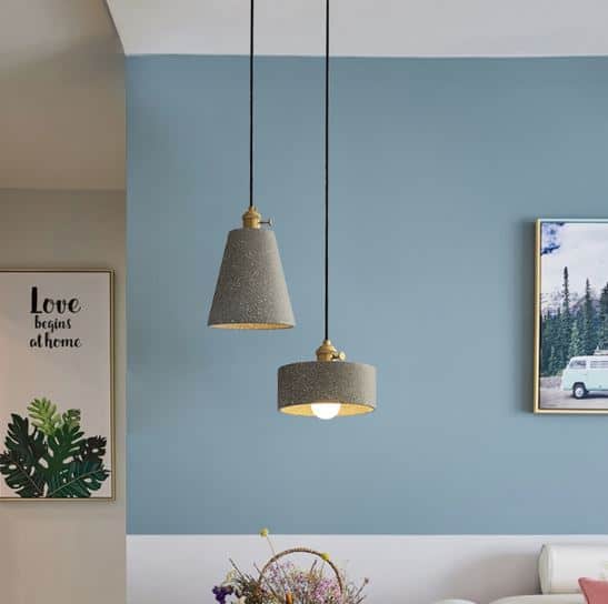 Hilka European Style Cement and Terrazzo Series Pendant Lamp