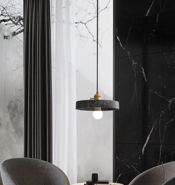 Hilka European Style Cement and Terrazzo Series Pendant Lamp