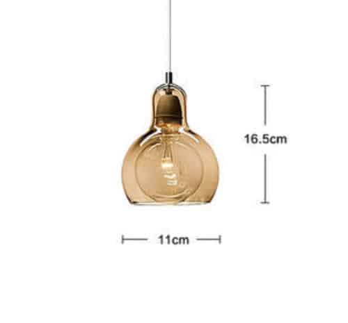 Hubalu Glass Pendant Lamp