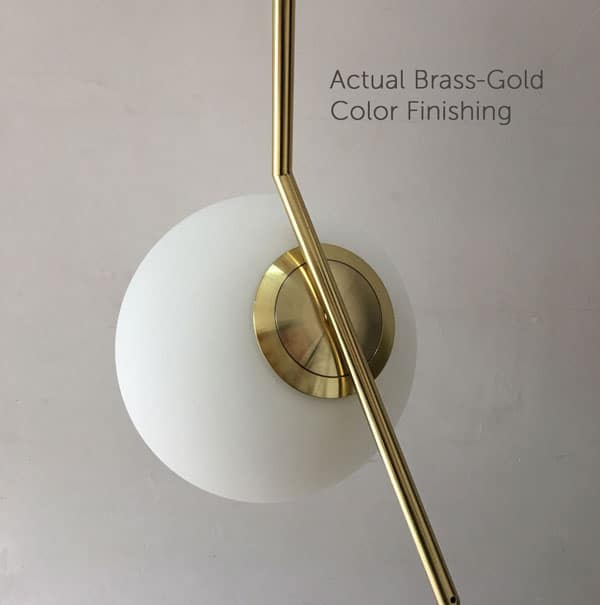 Incano Golden Wand Ball Wall Lamp