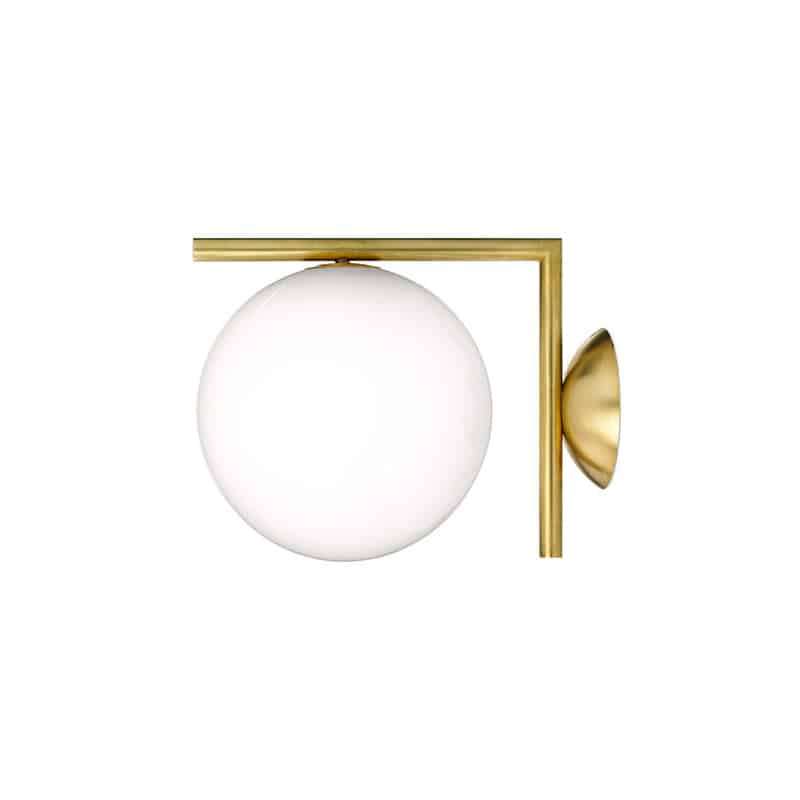 Incano Golden Wand Ball Wall Lamp