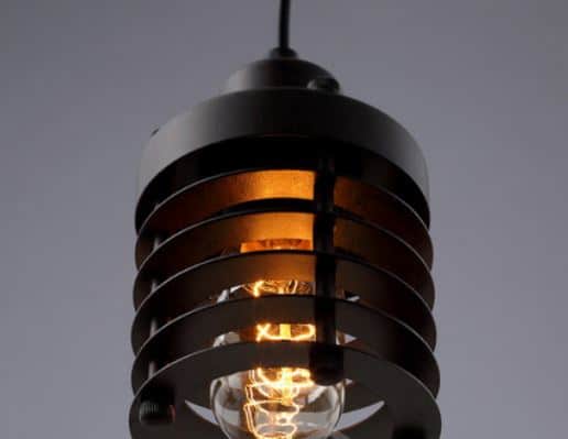 Ainaby Industrial Disk Cage Lamp