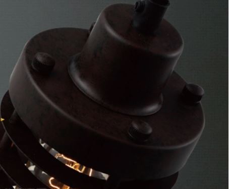 Ainaby Industrial Disk Cage Lamp