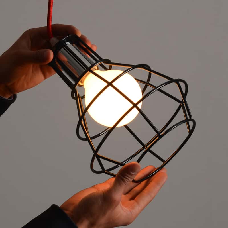 LUDVIG Iron Mesh Ceiling Lamp