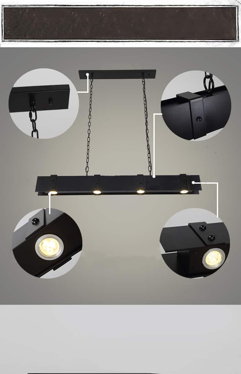 JOAKIM Metal Beam Linear Spotlight