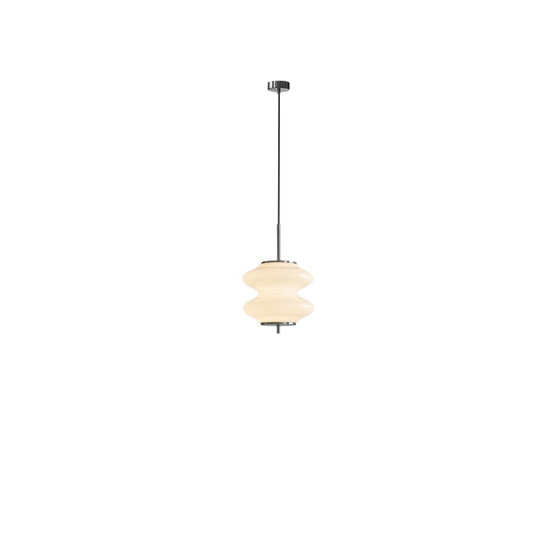 Italian Style Nordic Small Chandelier Dining Room Designer Simple Modern Bar White Glass Bedroom Bedside LED Shops Pendant Lamp