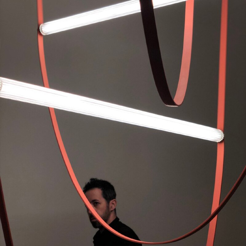 Italy Designer Belt ED Pendand Lighting For Hall Modern Living Room Suspension Luxury Pendant Lamp For Office/Shop