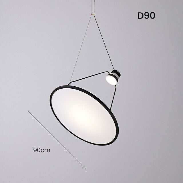 Italy Designer Spot LED Pendant Lighting Modern Stainless Steel Pendant Lamp Villa Hall Hanging Light Suspension