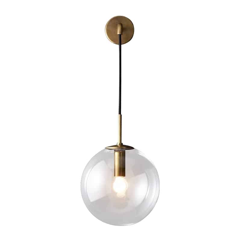 Ittina Hanging Round Globe Wall Lamp