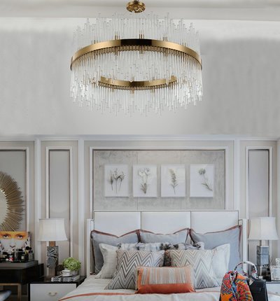 Jacinda Luxury Glam Royal Crown Chandelier Light