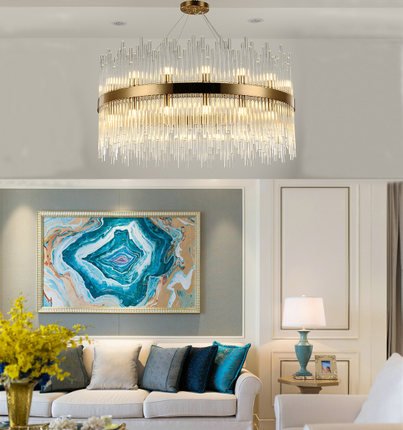 Jacinda Luxury Glam Royal Crown Chandelier Light