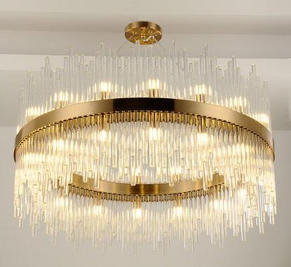 Jacinda Luxury Glam Royal Crown Chandelier Light