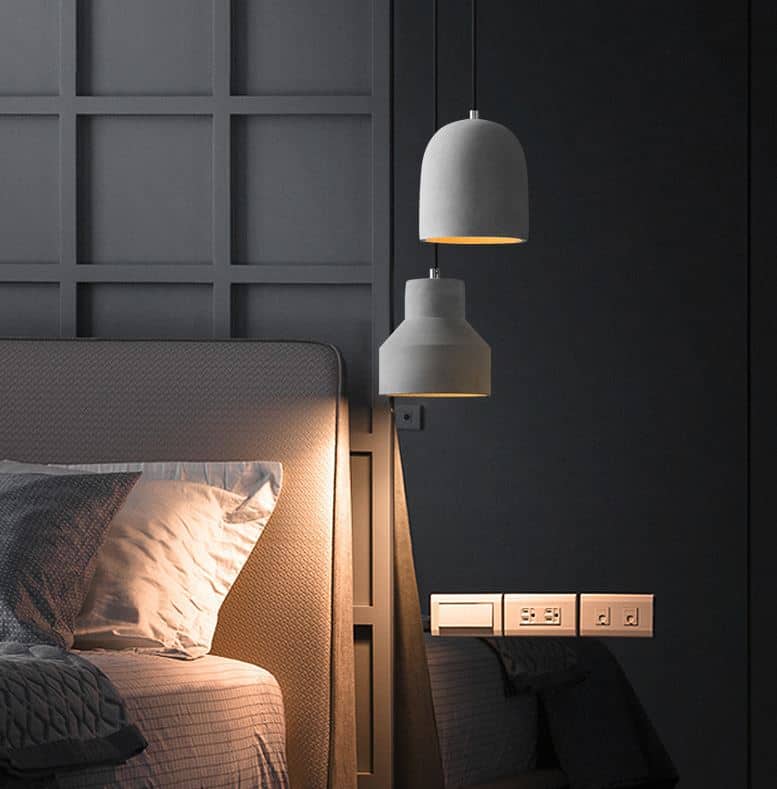 Jesper Vintage Cement Pendant Lamp