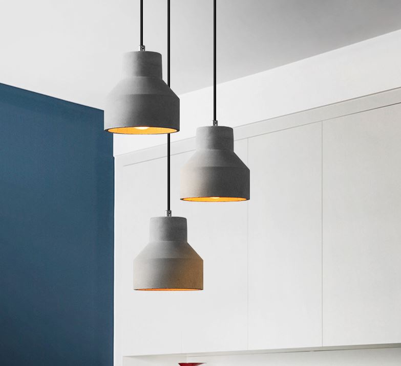 Jesper Vintage Cement Pendant Lamp