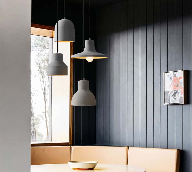 Jesper Vintage Cement Pendant Lamp