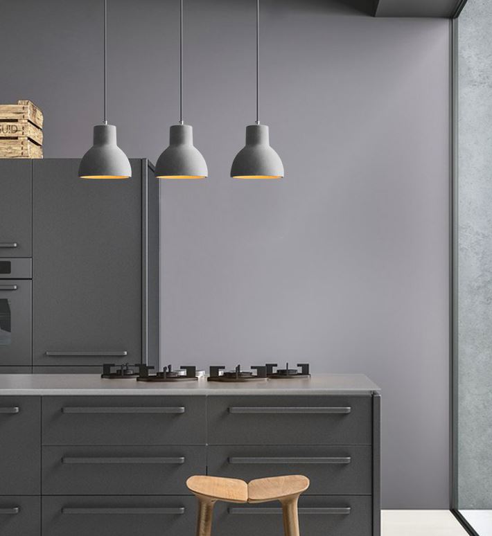 Jesper Vintage Cement Pendant Lamp