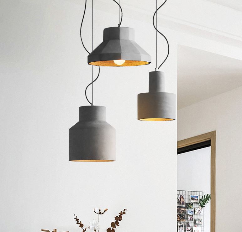 Jesper Vintage Cement Pendant Lamp