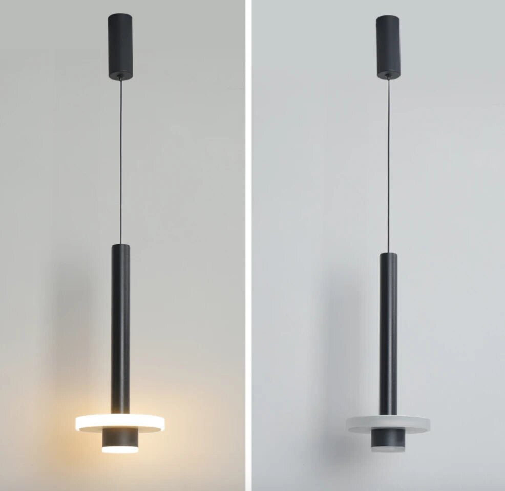 Julious Tubular Monochromatic Modern Pendant Light