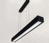KOERT Rectangular Case Pendant Lamp in Black (90cm) - Catalogue.com.sg