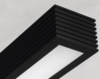 KOERT Rectangular Case Pendant Lamp in Black (90cm) - Catalogue.com.sg