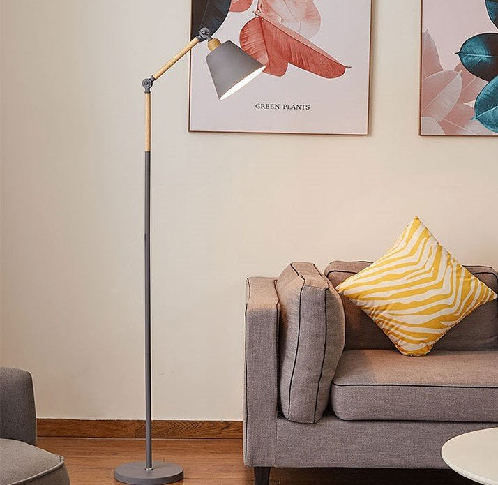 Kaja Adjustable Reading Floor Lamp