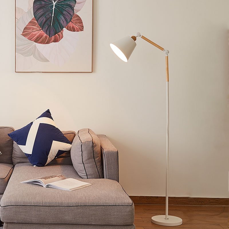 Kaja Adjustable Reading Floor Lamp