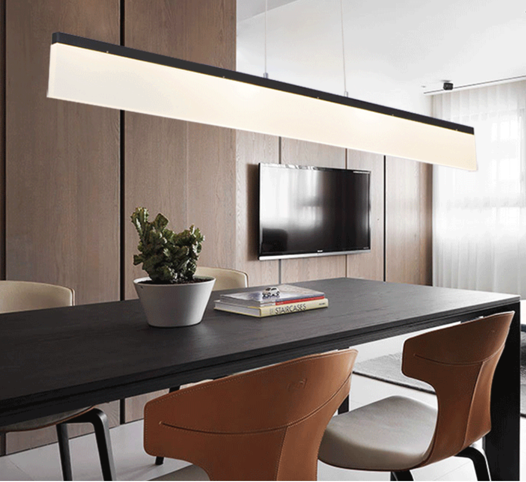 Kennet Contemporary Linear Shaped Pendant Light