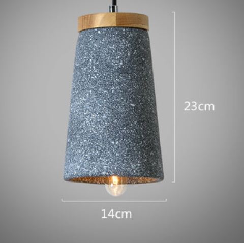 Kinsor Wood Cement Perfect Combi Pendant Lamp