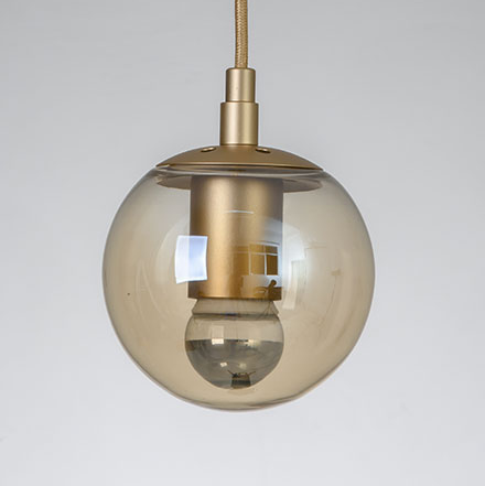 Klaes Minimalist Bowl Shaped Classy Glass Pendant Light