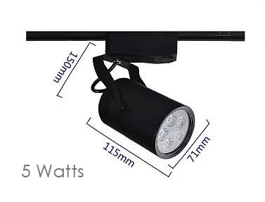 LED Tracklight Spotlight Pack (Includes 1m Track + 3 Tracklight Units)