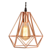 LEIKA Geometric Pendant Lamp in Rose Gold (Pre-order) - Catalogue.com.sg