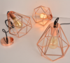 LEIKA Geometric Pendant Lamp in Rose Gold (Pre-order) - Catalogue.com.sg