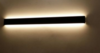 LOMAR Sleek Wall Lamp in Black (111cm) - Catalogue.com.sg