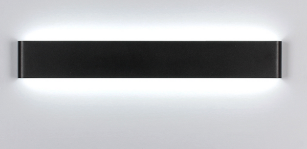 LOMAR Sleek Wall Lamp in Black (41cm) - Catalogue.com.sg