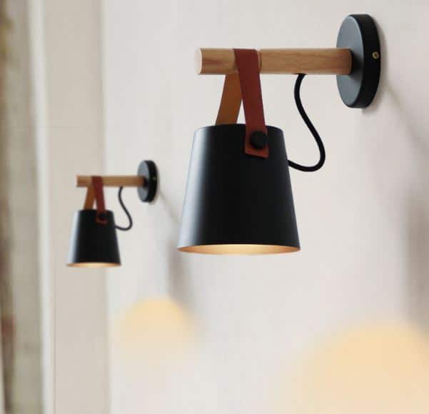 Labeanin Leather Strap Wall Lamp