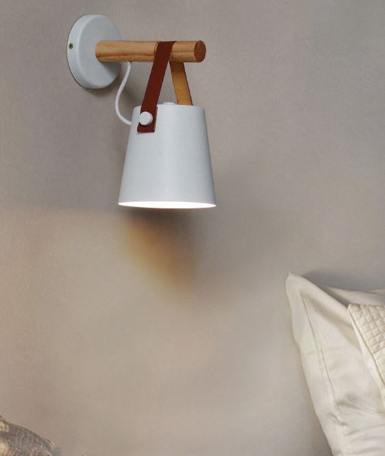 Labeanin Leather Strap Wall Lamp