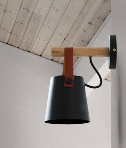 Labeanin Leather Strap Wall Lamp