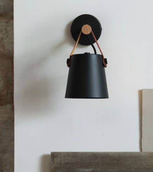 Labeanin Leather Strap Wall Lamp