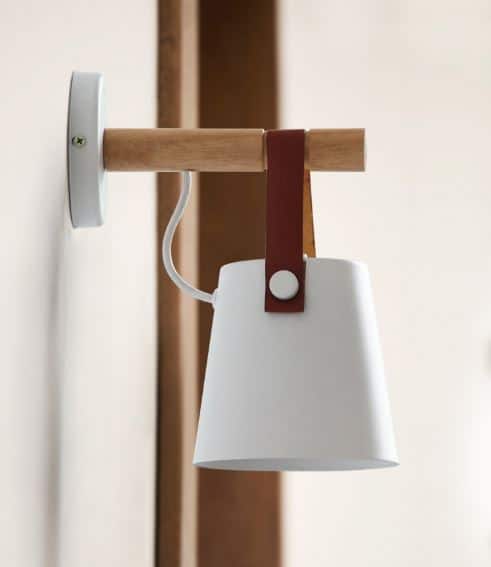 Labeanin Leather Strap Wall Lamp