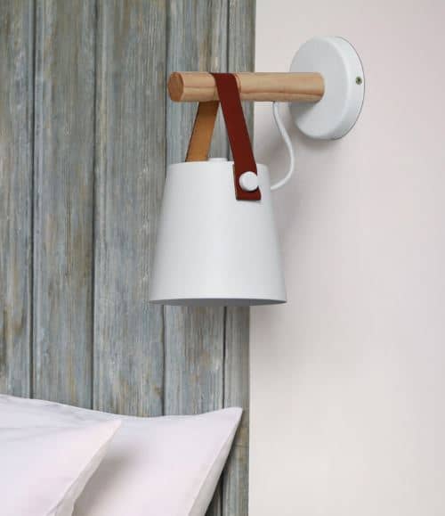 Labeanin Leather Strap Wall Lamp