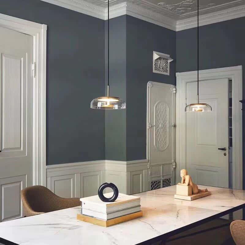 Lairuuna Glass Dome Pendant Lamp