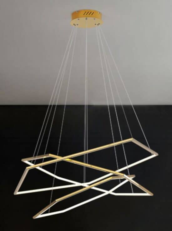 Laguuse Polygonal Large Rings Pendant Lamp