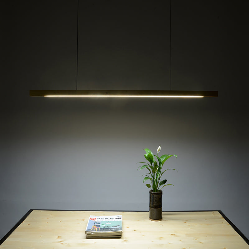 Linear Wood Pendant Light - Catalogue.com.sg