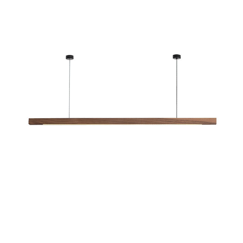 Linear Wood Pendant Light - Catalogue.com.sg